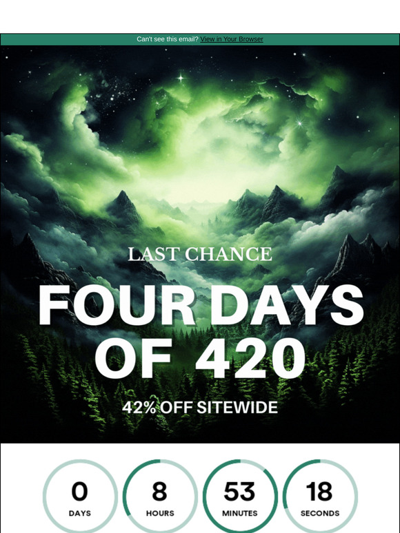 Last Chance! 42% OFF Ends at Midnight 🌿