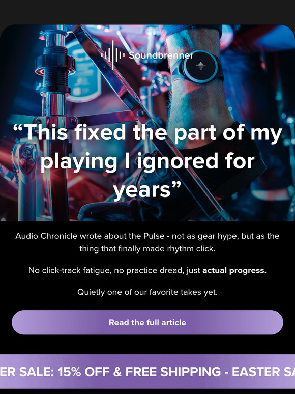 Want to elevate your rhythm?