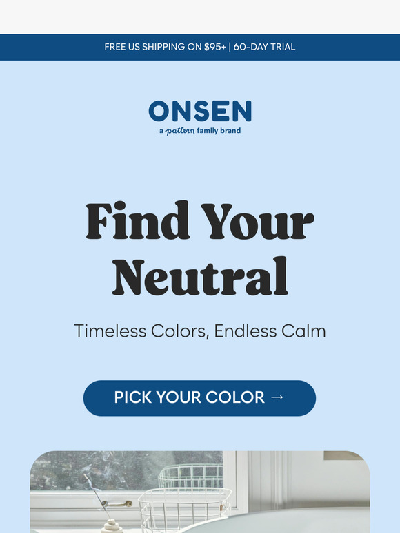 Meet our most calming colors