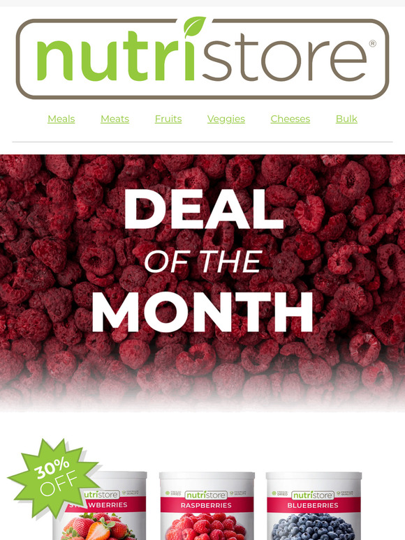 30% Off Our Pack Of The Month 🍓🫐