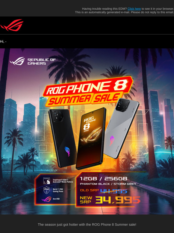 ROG Phone 8 Summer Sale is Here!