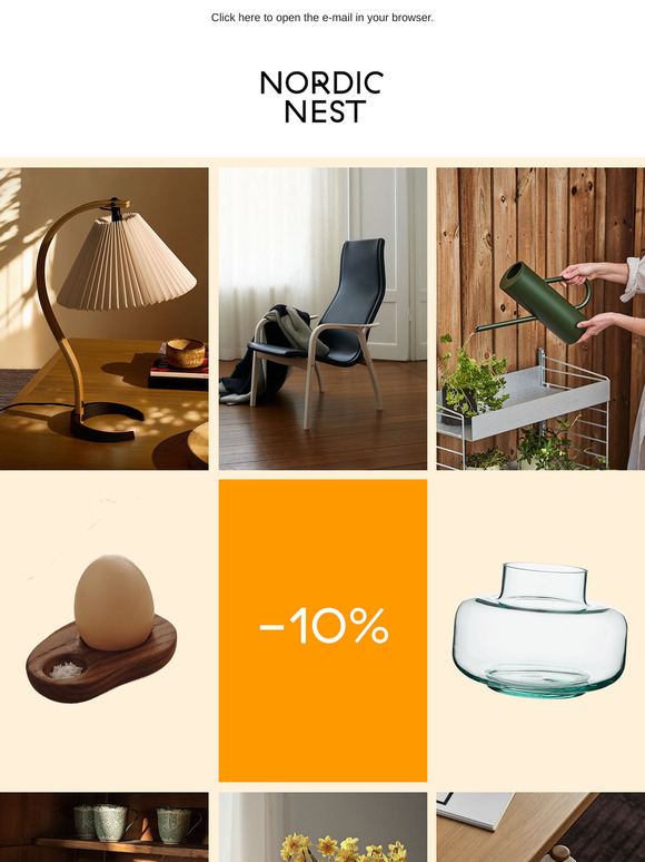 Last chance: get an extra 10% off design favourites