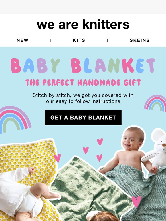 Makers, Baby Wants A New Blanket 🐣
