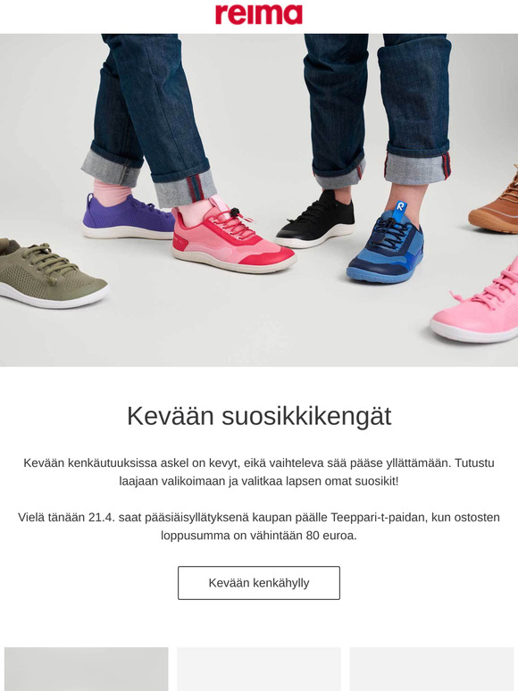 Kevyin askelin kevääseen