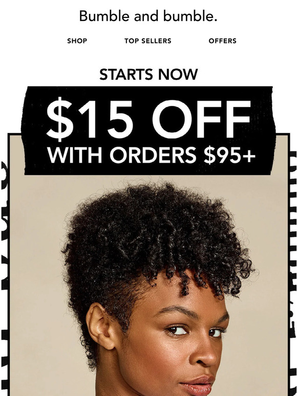 Get $15 off with orders $95+. Limited time ⏰