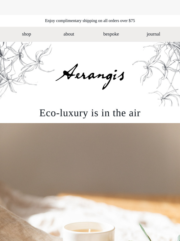 This is the scent of mindful luxury