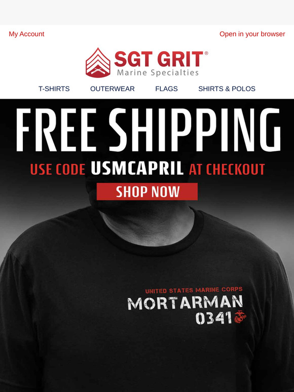 Sgt. Grit Marine Specialties Wear Your MOS with Pride—Exclusive USMC