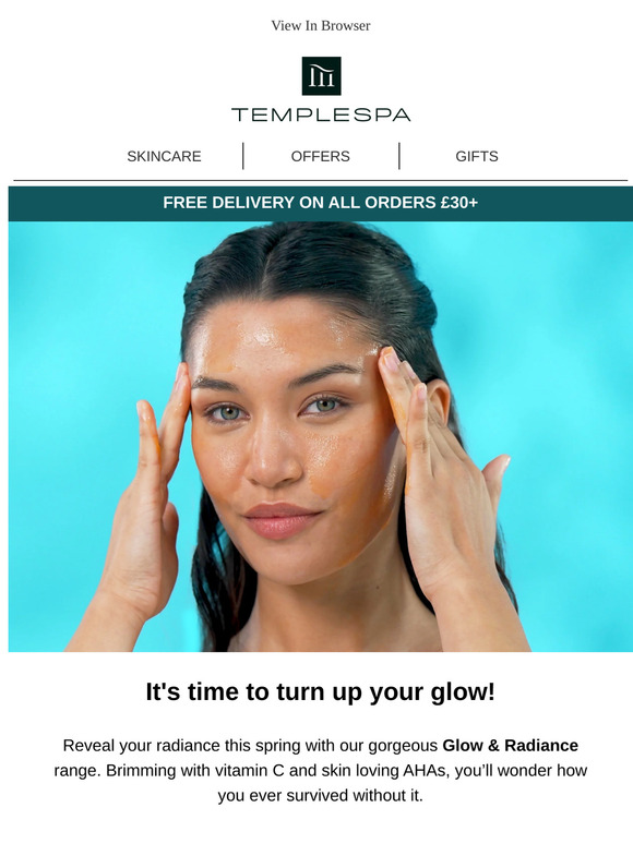 This way for glowing radiance