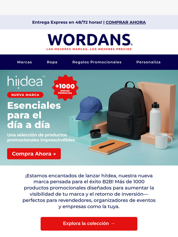 🎯 Nuevos productos promocionales de hi!dea: ¡Impulsa tu marca con más de 1000 esenciales B2B!
