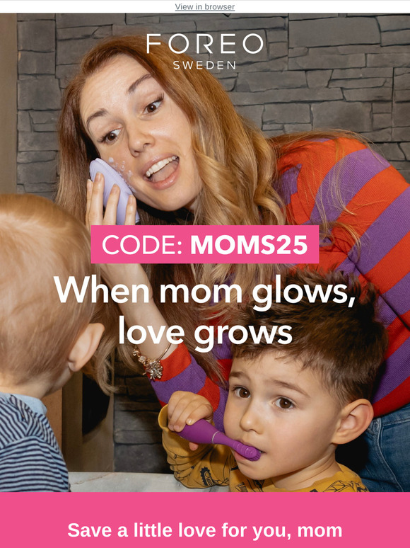 To all moms out there: You need a break, too! 💕