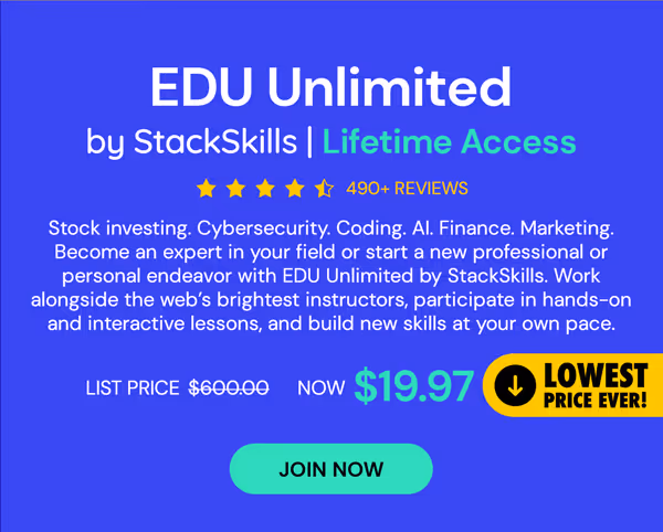 EDU Unlimited by StackSkills: Lifetime Access