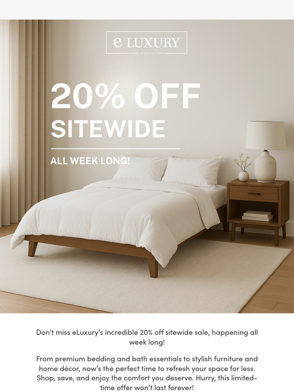 Everything's 20% Off - Shop Today!