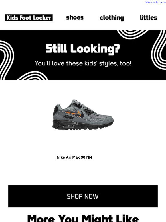 nike air max kids foot locker