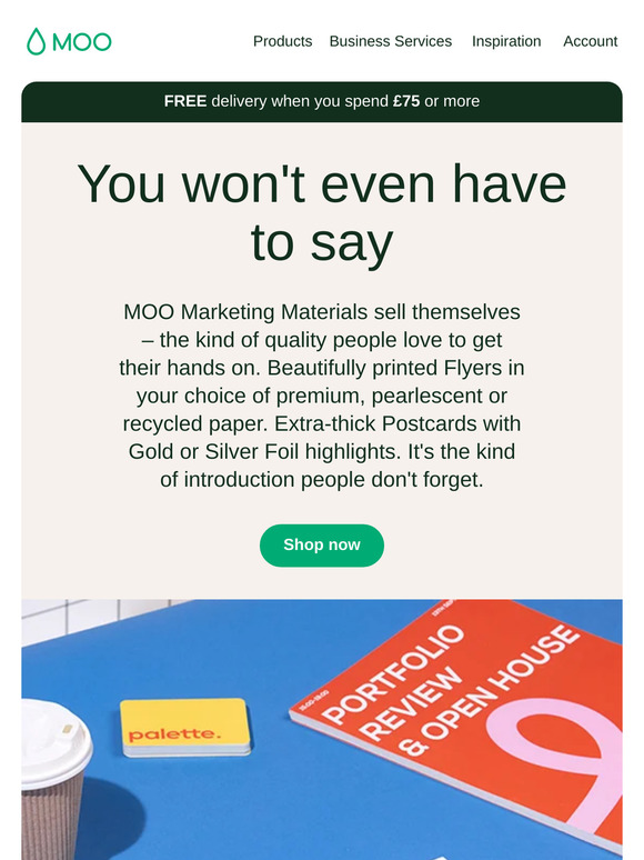 Marketing Materials that outshine (and outperform)
