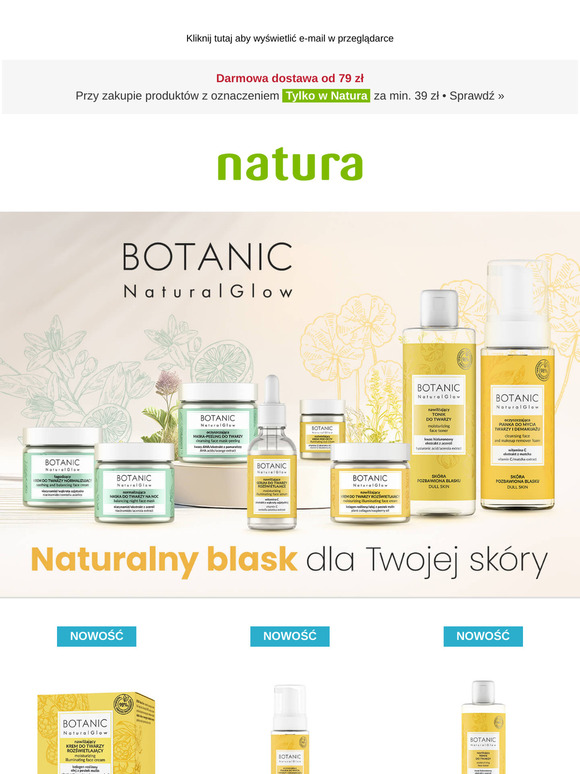 ✨ Nowość - Botanic Natural Glow