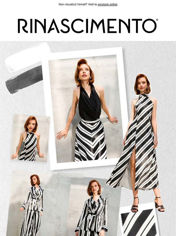 Righe di tendenza in Black & White 🖤🤍