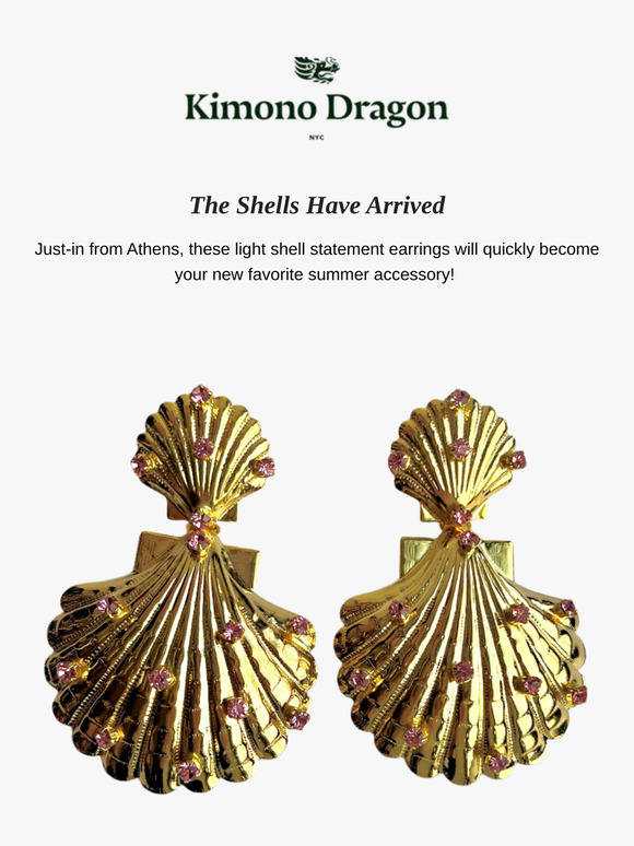 🐚 The Shell Earrings Are Here! 🐚