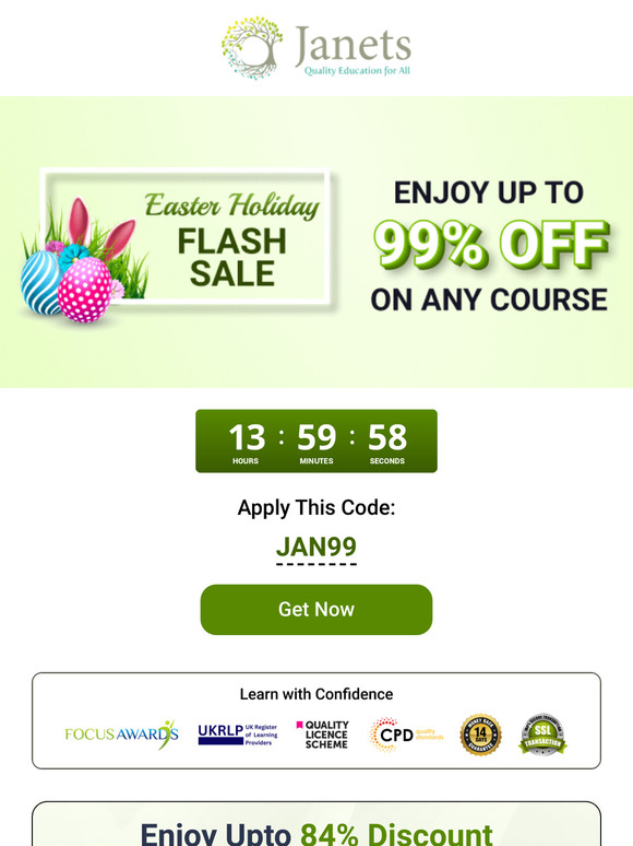 Attention Learner, Easter Sale Extended Only For You!