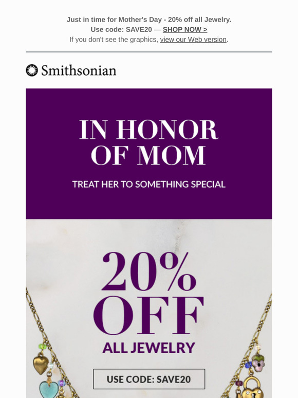 Smithsonian Store Email Newsletters Shop Sales, Discounts, and Coupon
