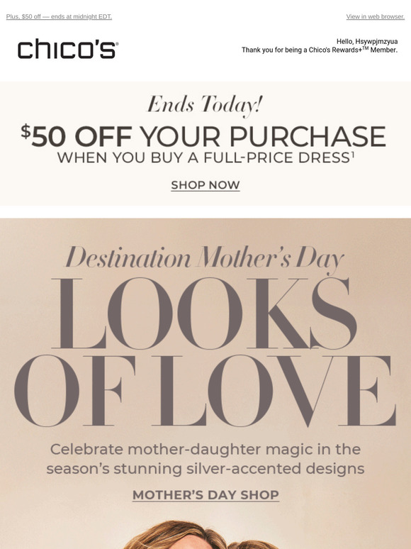 Looks of Love For Mother’s Day