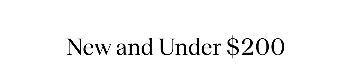 Under $200