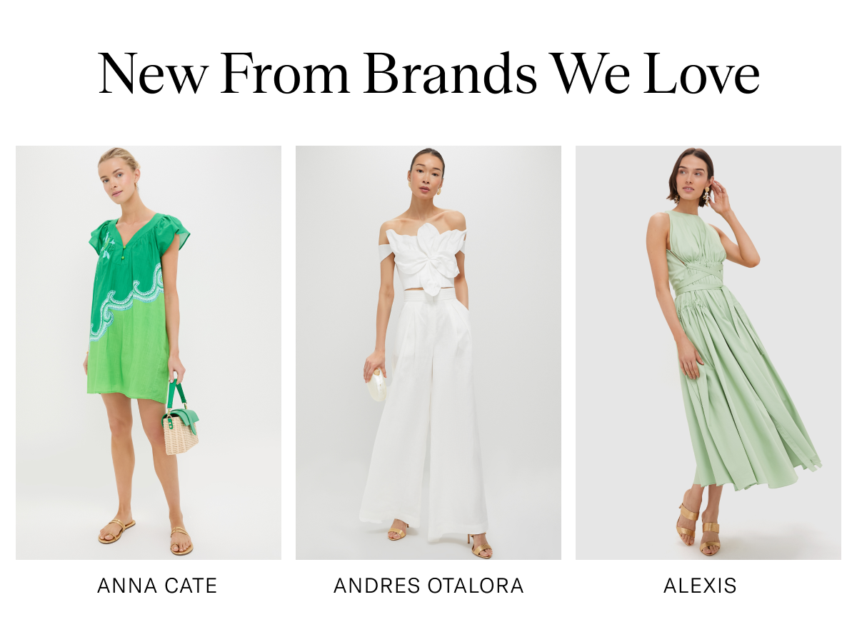 New From Brands We Love