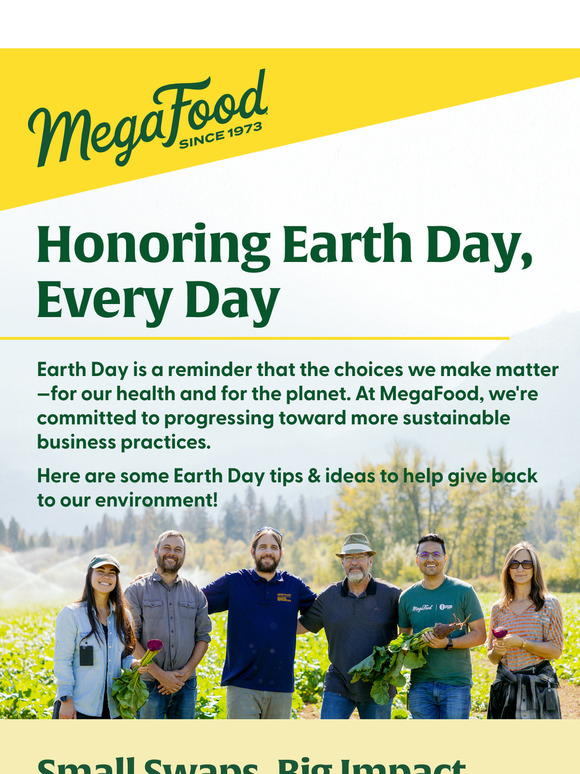 From Soil to Supplements: Our Earth Day Commitment
