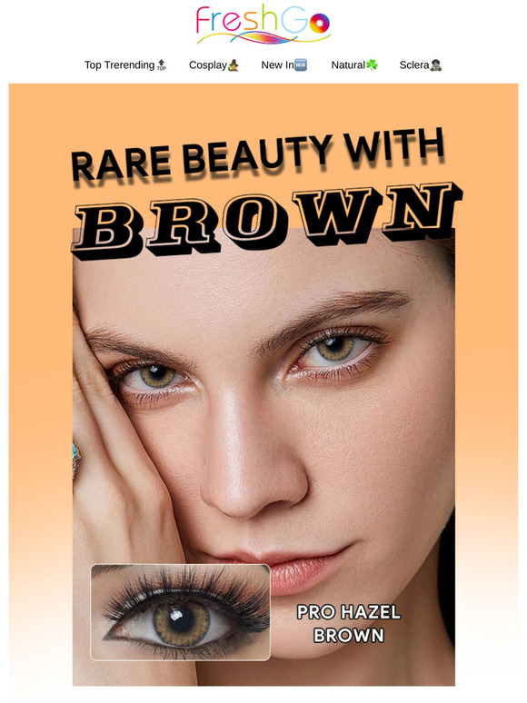 RARE BEAUTY WITH BROWN