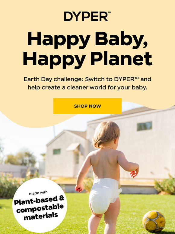 Celebrate Earth Day Today and Every Day with DYPER 🌎🌱