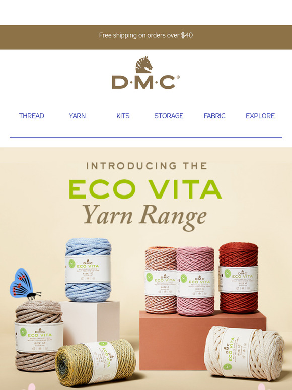 Introducing: The Eco Vita Yarn Range 🌎