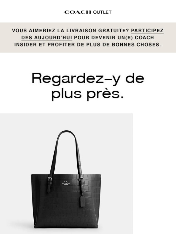 Le Sac Cabas Mollie est PRESQUE à vous!
