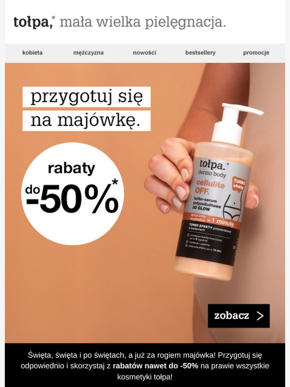 od dziś do -50% na prawie wszystko! 😎
