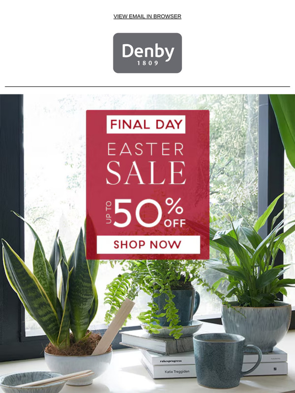 Final Day of Sale | Up to 50% off Bestsellers