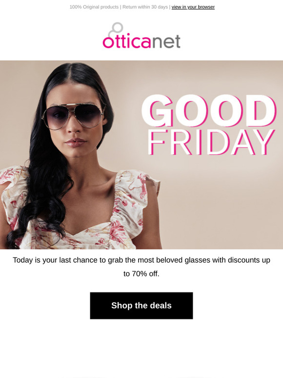 Good Friday, last chance to save!
