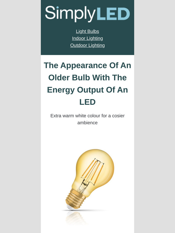Don't miss our Osram Vintage 1906 Decorative Light Bulbs