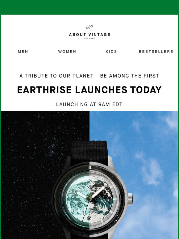 Earthrise launches today at 9AM EDT 🌍