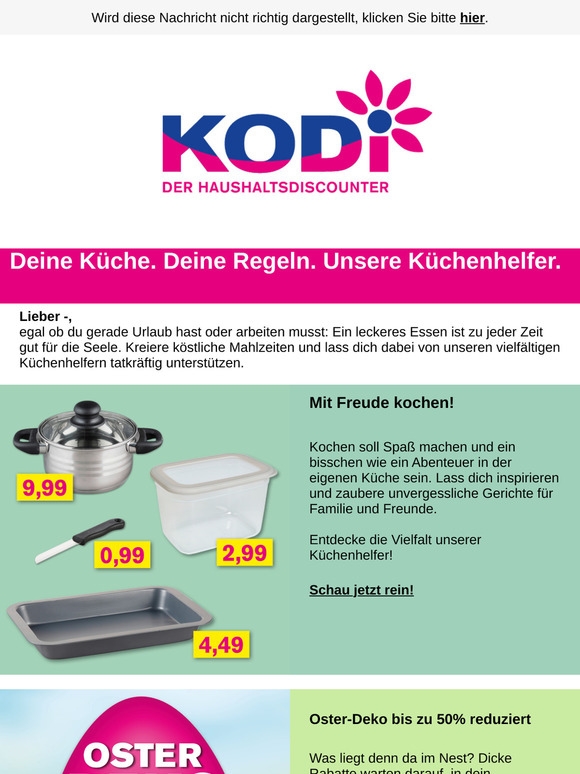 Deine Küche. Deine Regeln. Unsere Küchenhelfer 😍