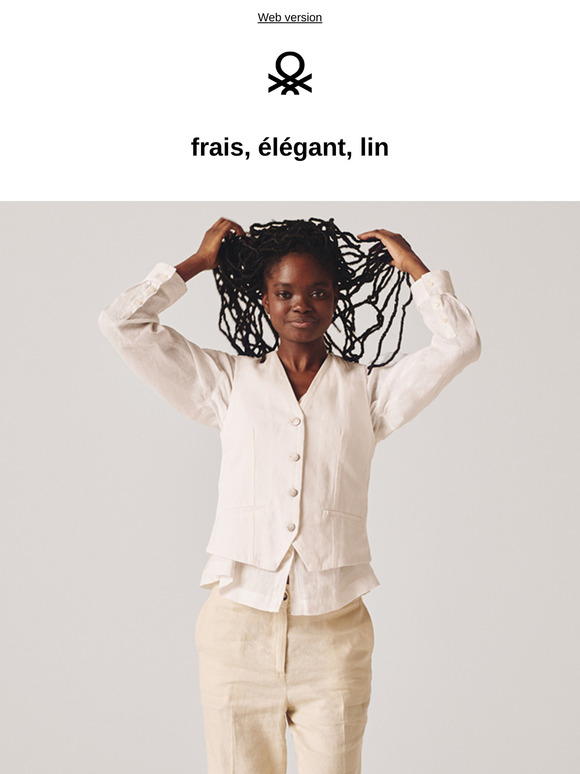 Nouveautés en lin 🌿
