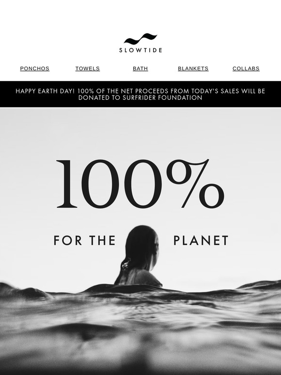 We’re Donating 100% to Surfrider Foundation
