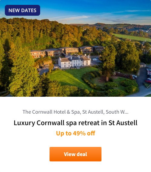 Luxury Cornwall spa retreat in St Austell
