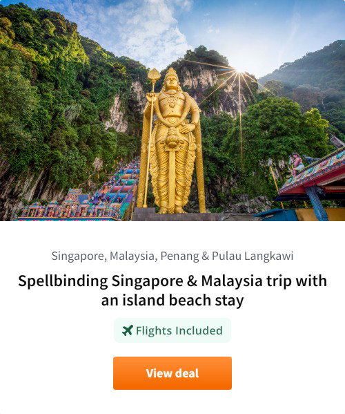 Spellbinding Singapore &amp; Malaysia trip with an island beach stay