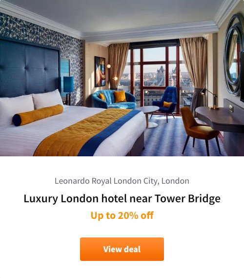 Luxury London hotel near Tower Bridge