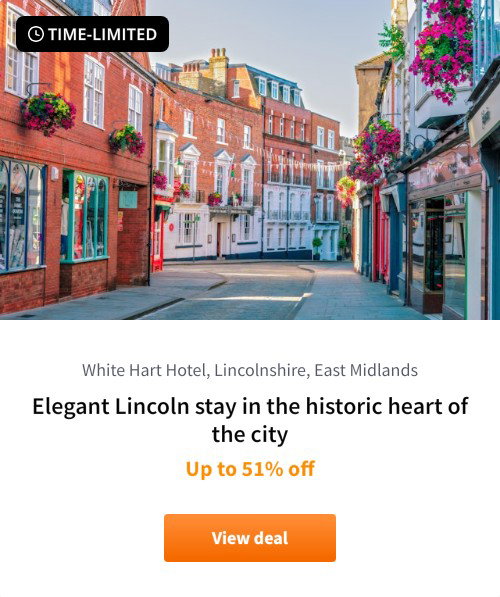 Elegant Lincoln stay in the historic heart of the city