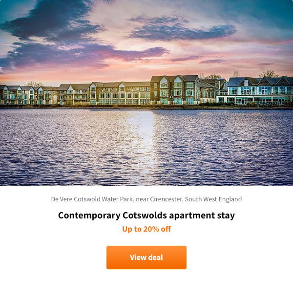 Contemporary Cotswolds apartment stay