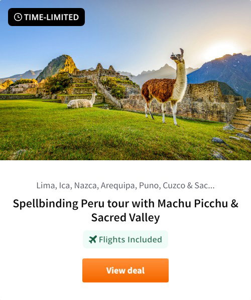 Spellbinding Peru tour with Machu Picchu &amp; Sacred Valley