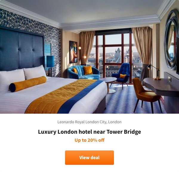 Luxury London hotel near Tower Bridge