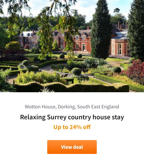 Relaxing Surrey country house stay