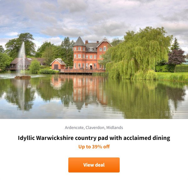 Idyllic Warwickshire country pad with acclaimed dining