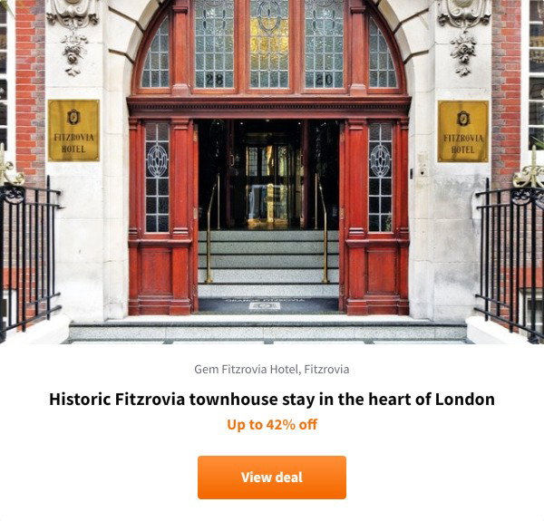 Historic Fitzrovia townhouse stay in the heart of London