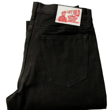 Chelsea Black Maria Vidalia Mills 14 oz selvedge Sulphur Dyed Denim  **Size up 1" in the waist